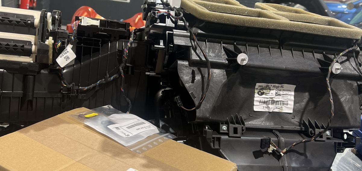 BMW F30 heater matrix replacement Autowerx Service Ltd